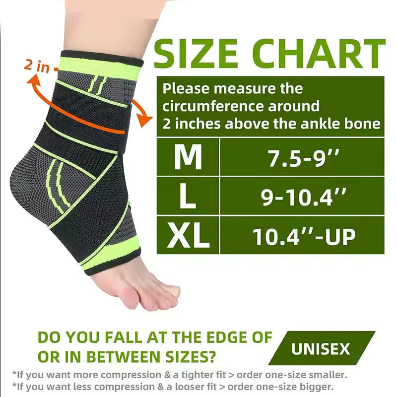 Stabiliq™ Premium Elastic Sports Ankle Brace