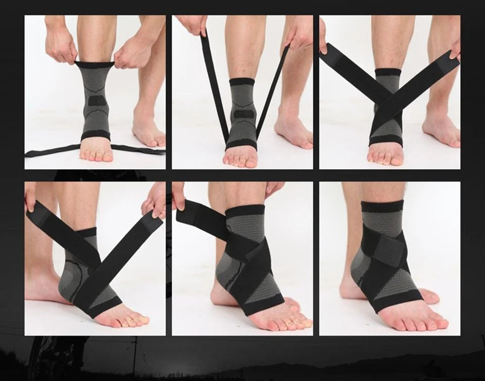 Stabiliq™ Premium Elastic Sports Ankle Brace